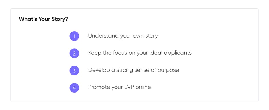 How to Turn Your Startup Story Into Your EVP