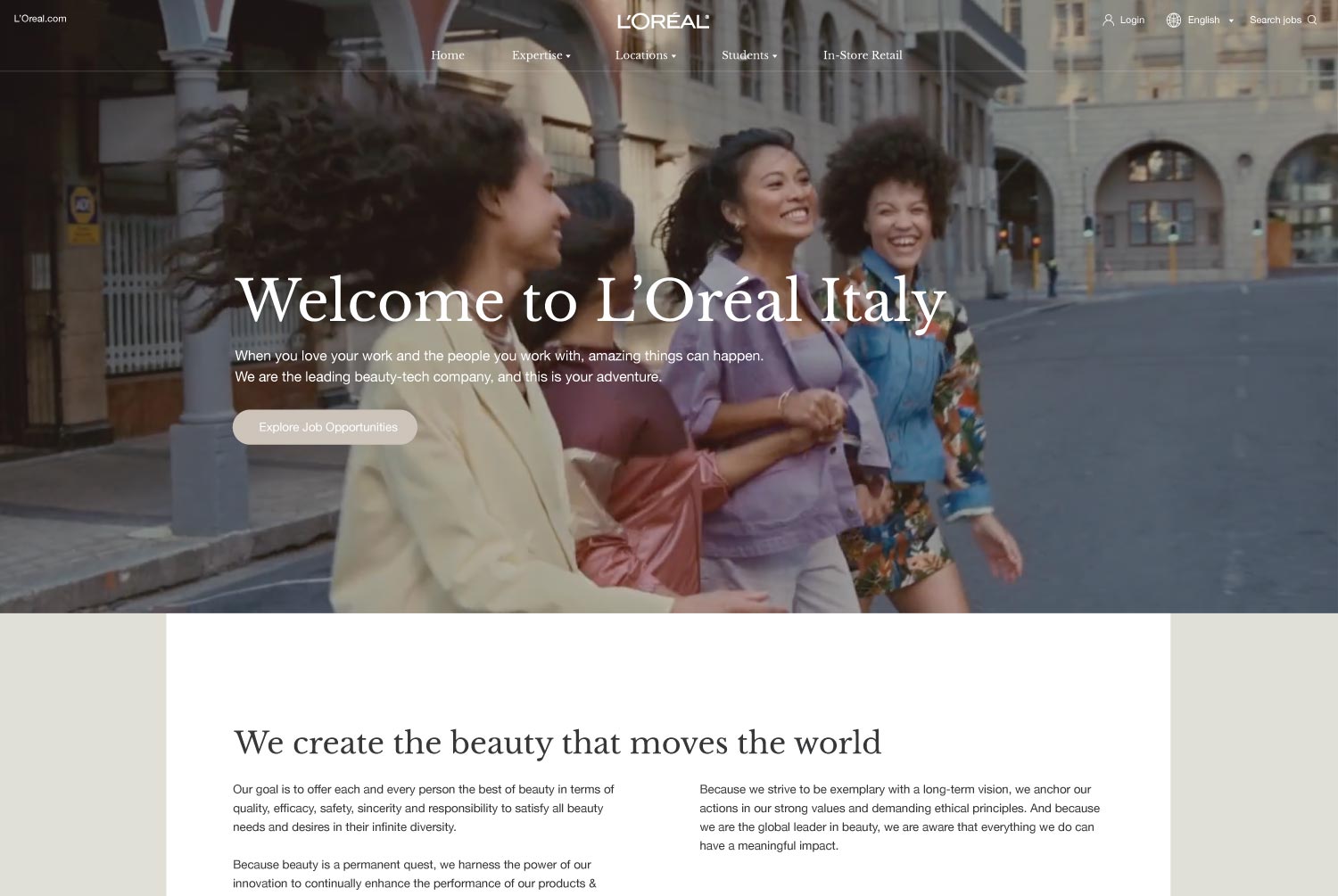 LOreal-landing-page