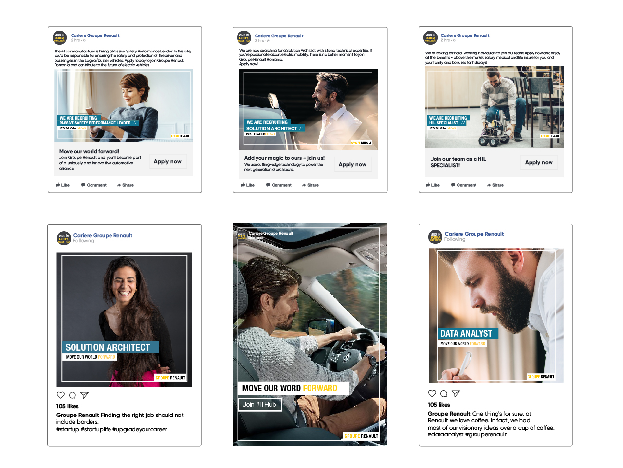Renault Social Media